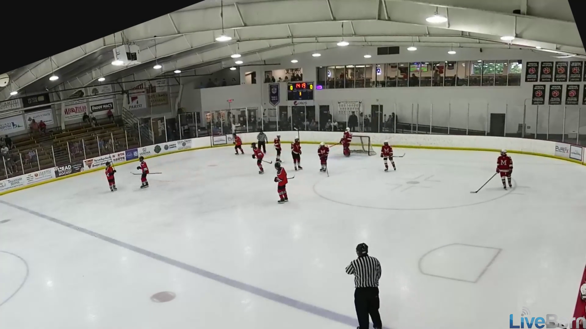Camden Carlson's Impressive First Goal from the Point - Verona HS Wildcats