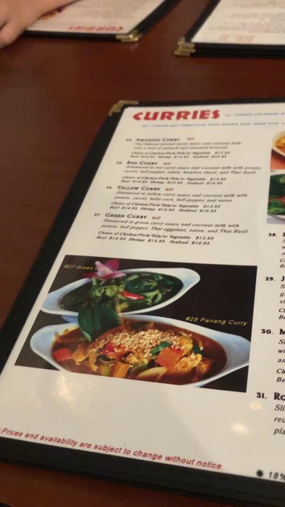 Koung Thai Restaurant  - Menu - Thai Near Me - Rockwall, Texas
