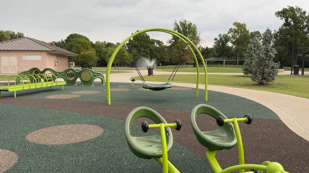 Jack Carter Park - Huge playground, cool & unique games. - Parks Near Me - Plano, Texas