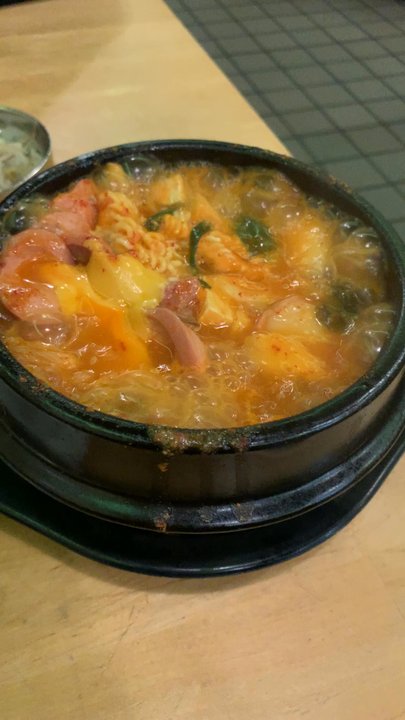 Arirang - Sizzling Budae Jjigae - Korean Near Me - Ann Arbor, Michigan
