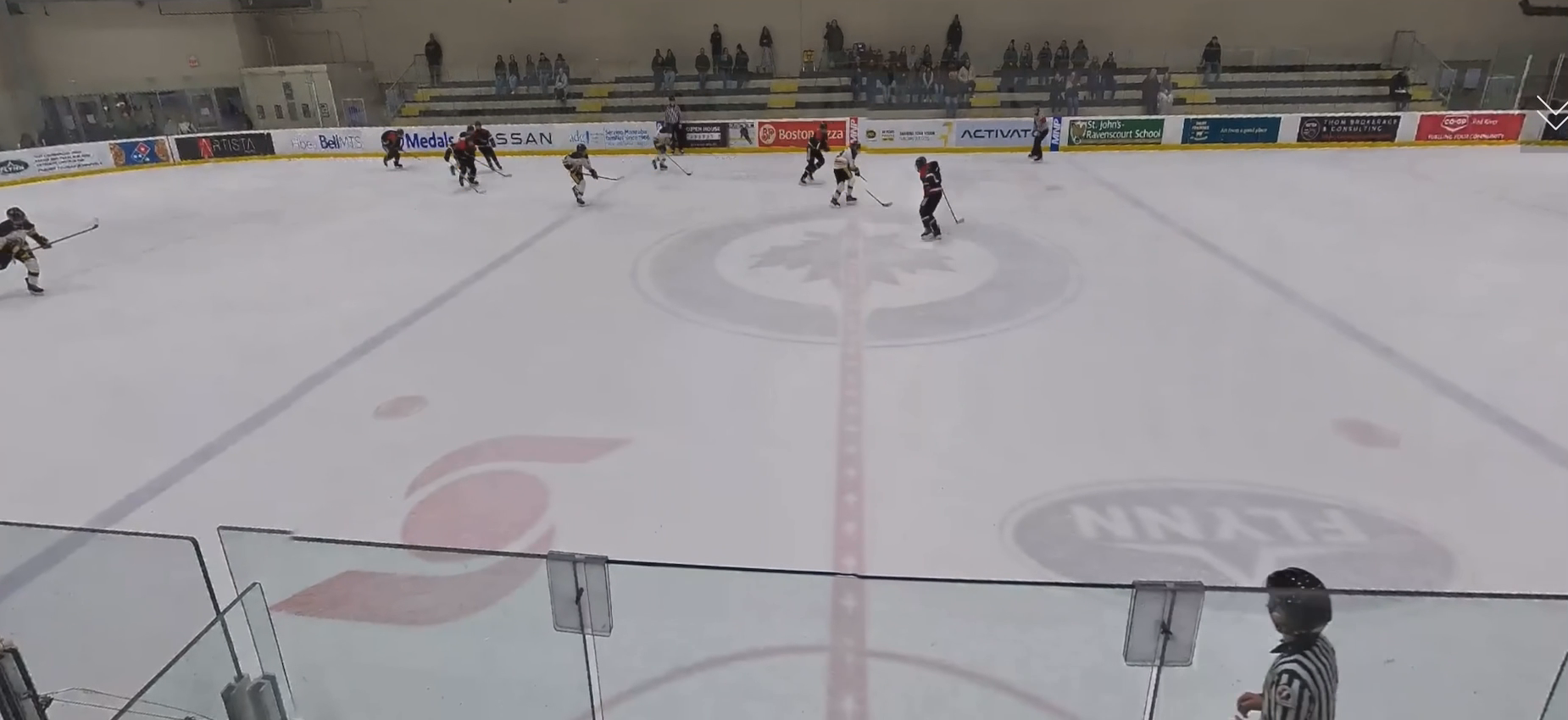 Carter Hope's Stunning Defensive Play to Goal | Winnipeg Bruins U15 AAA