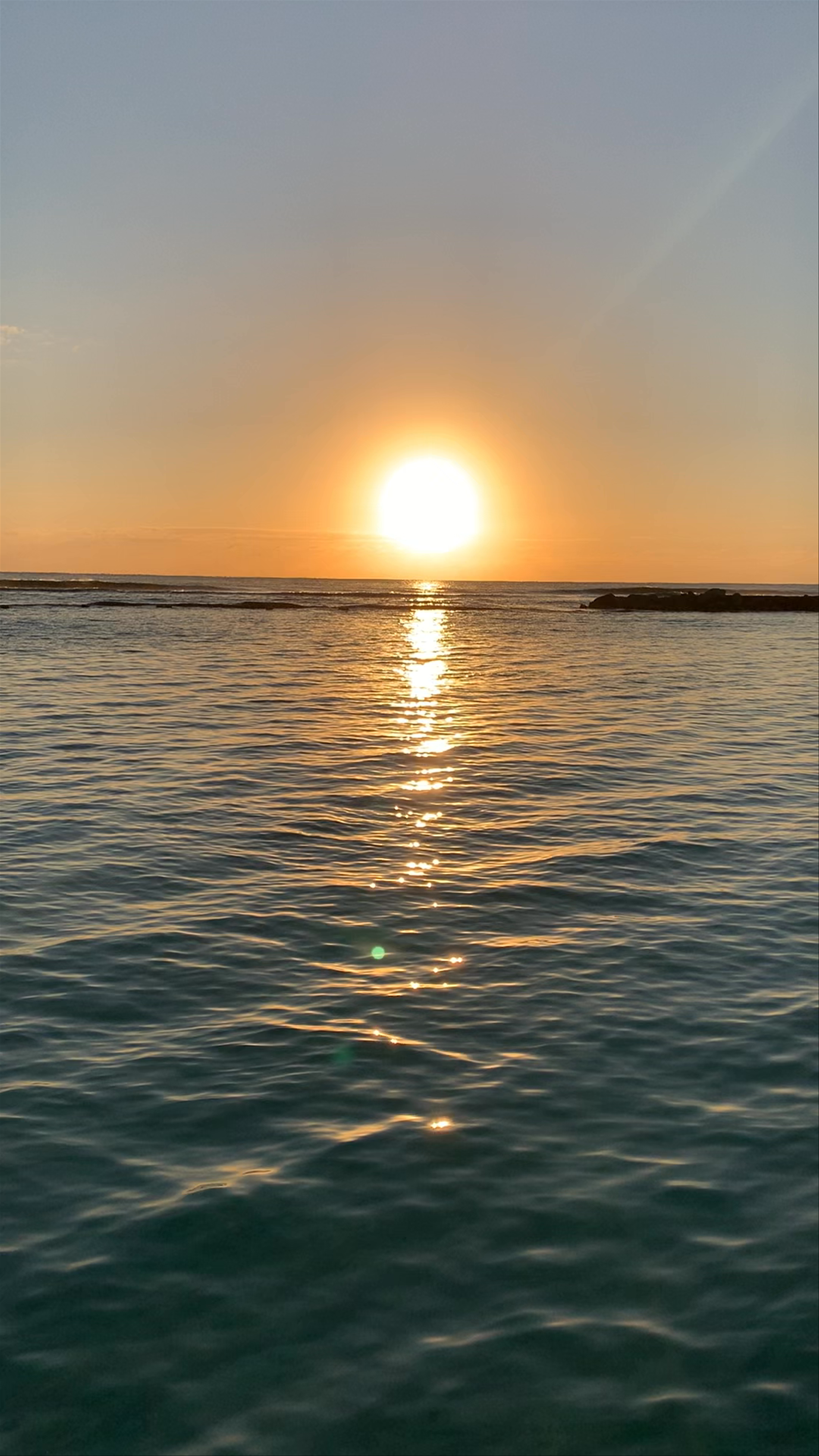 Serene Sunset at Tulum Beach in Quintana Roo, Mexico