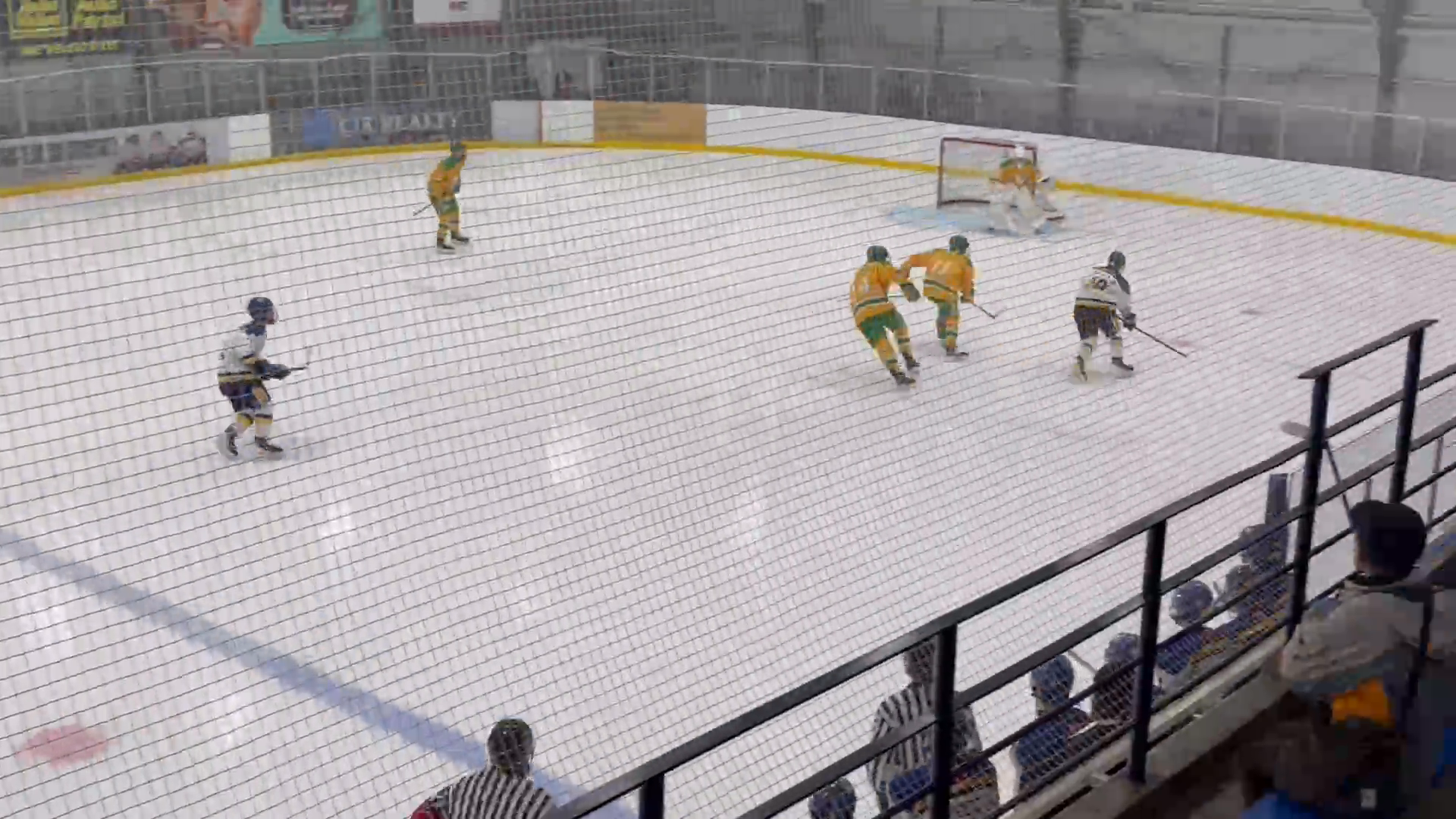 Santino Pricca's Nice Blocker Save - CNHA Gold U18 AA Highlight