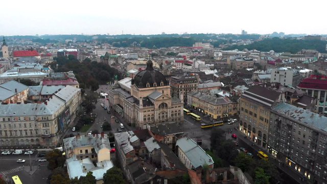 Lviv in Ukraine 