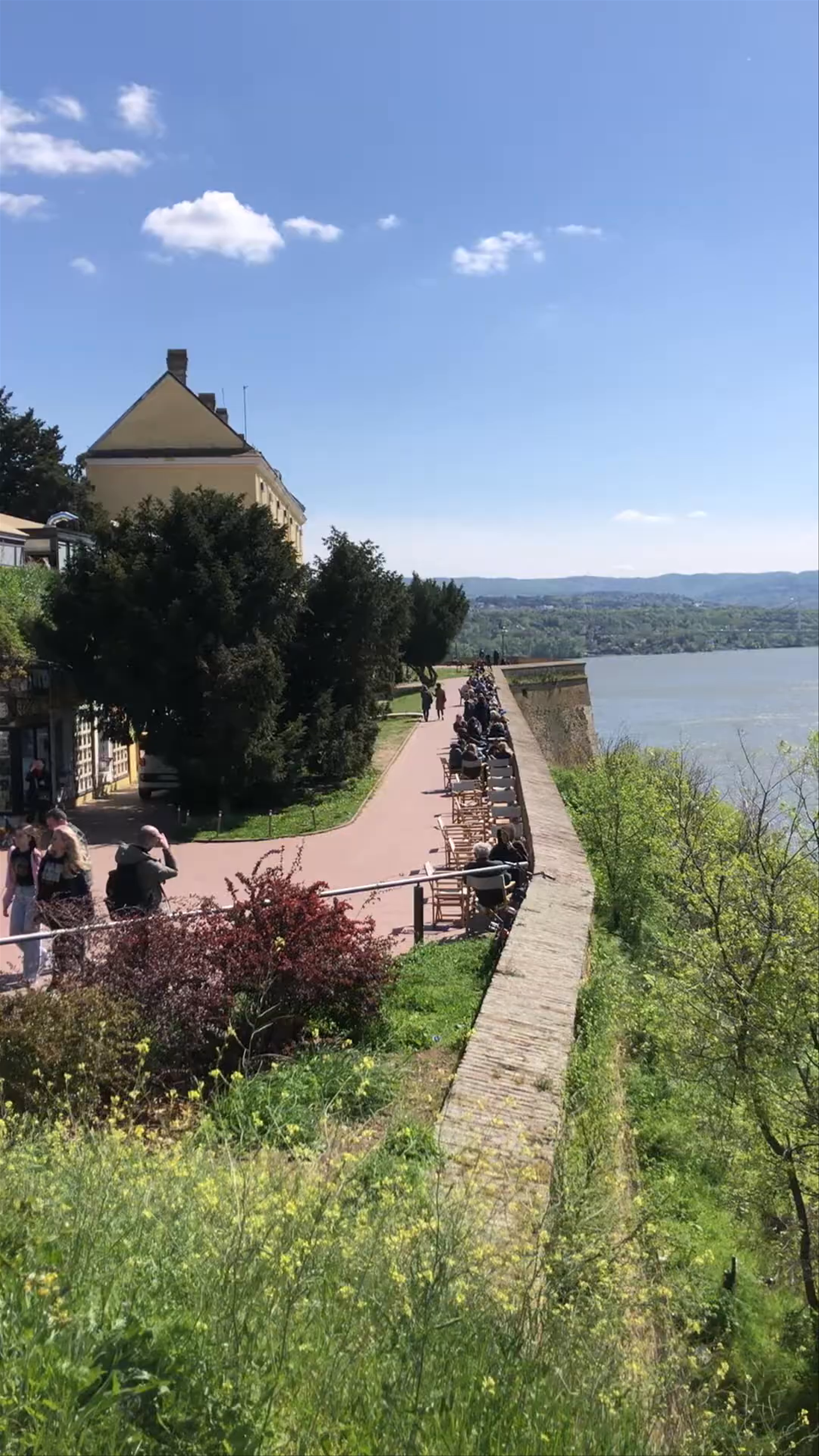 Petrovaradin fortress walls viewpoint