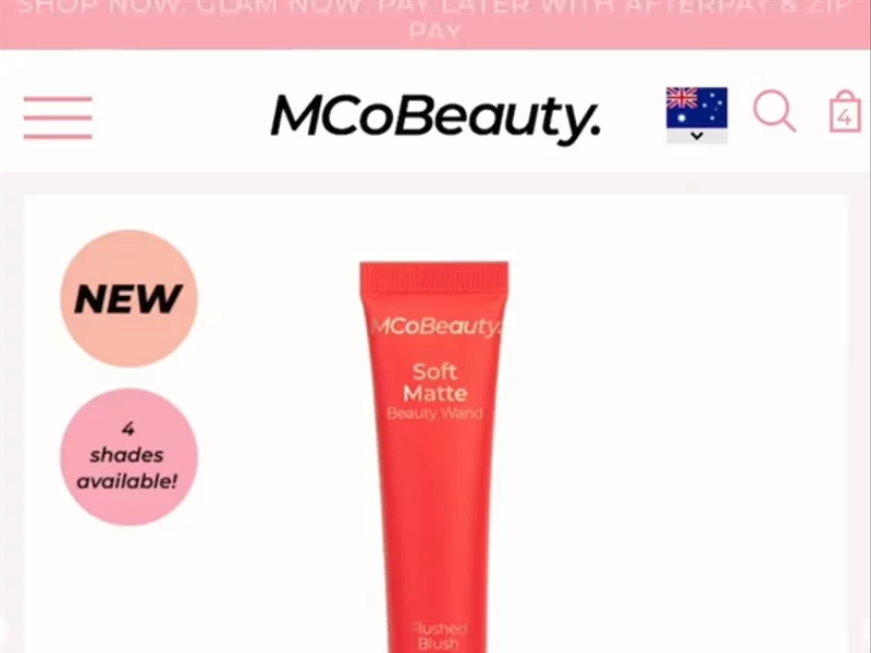 MCobeauty’s New Matte Blush Wand