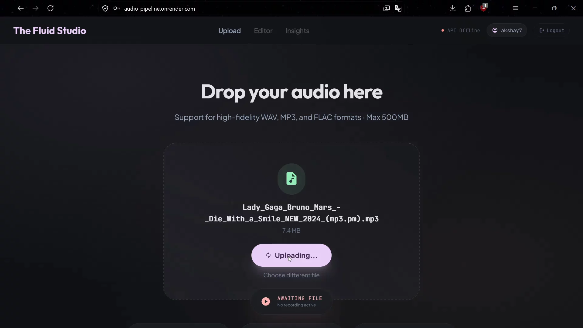 The Fluid Studio — Distributed Audio Transcri image 1