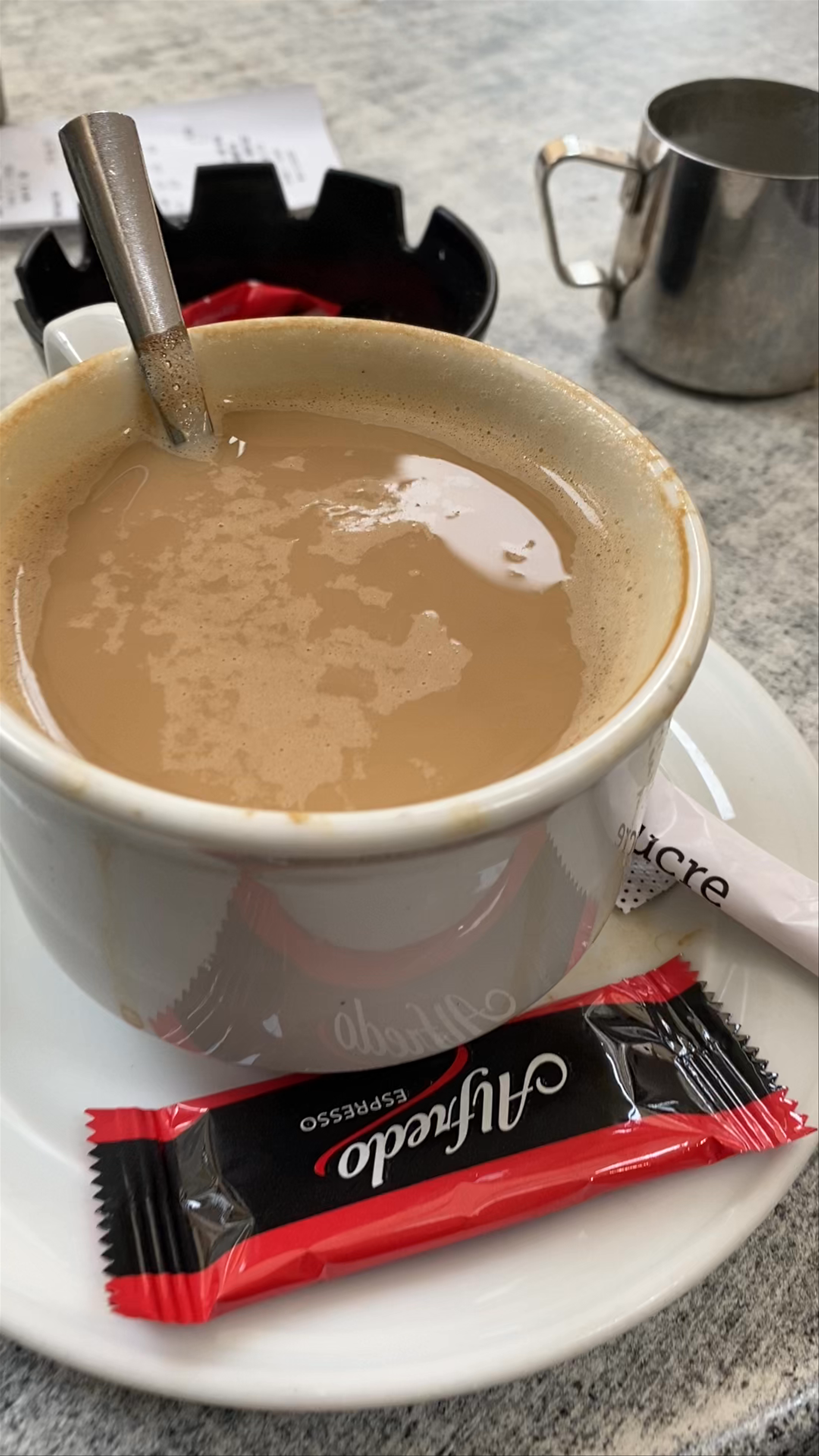 Cozy Café Moment at L'Amandine, Colmar