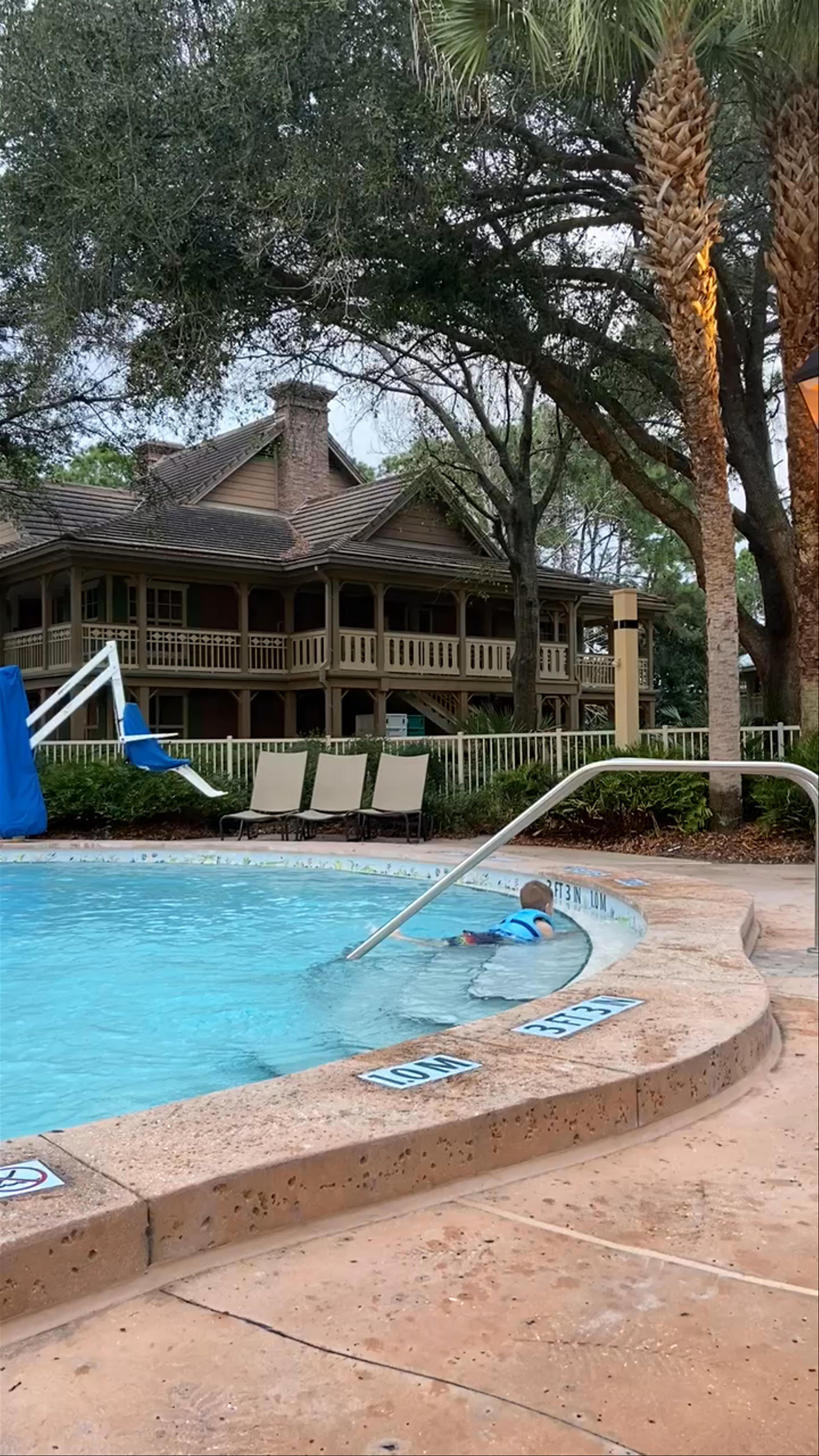 Relaxing Family Poolside Moments at Port Orleans - Riverside Dock, Orlando