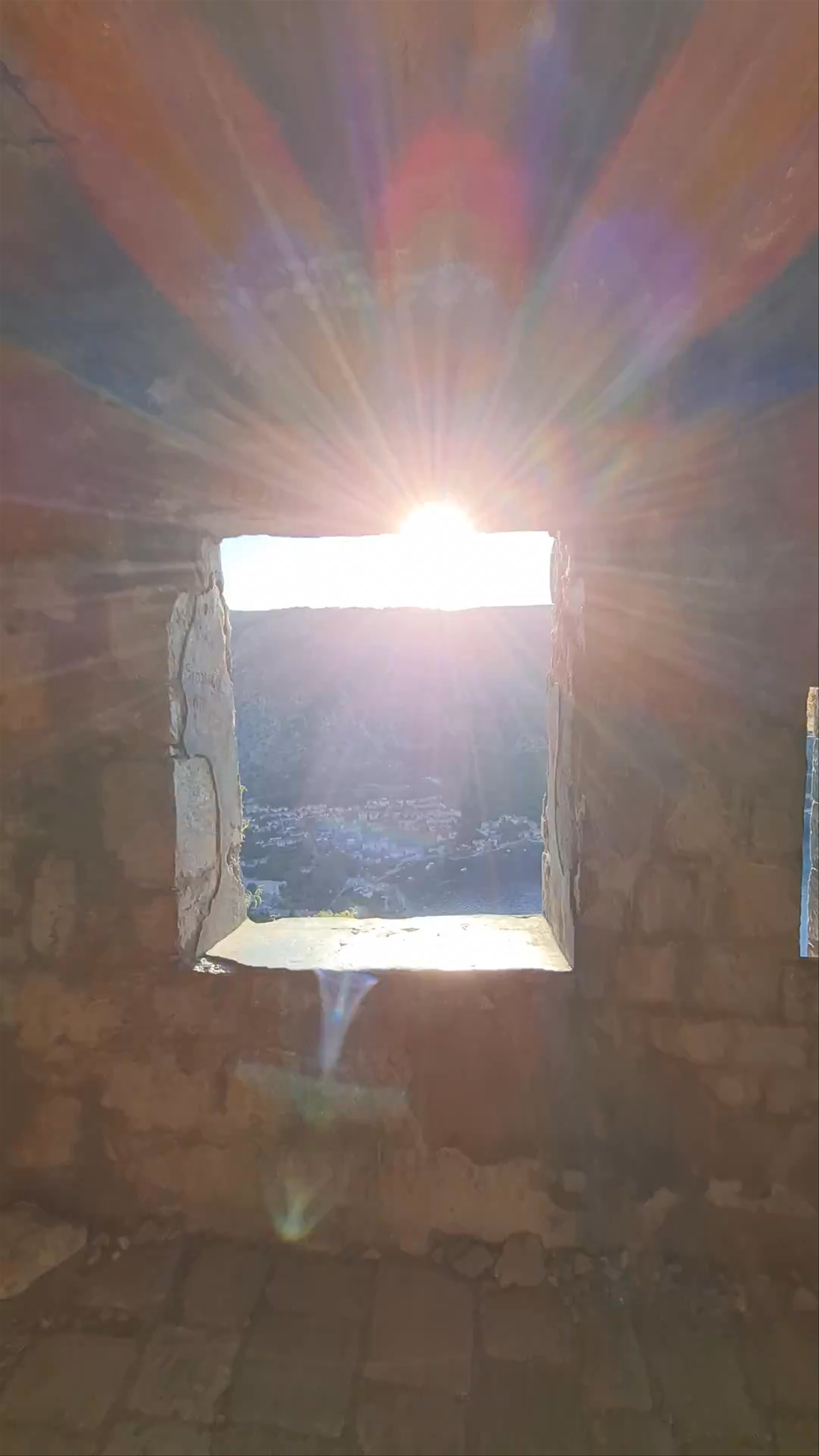 Sunset Views from Kotor Fortress, Montenegro