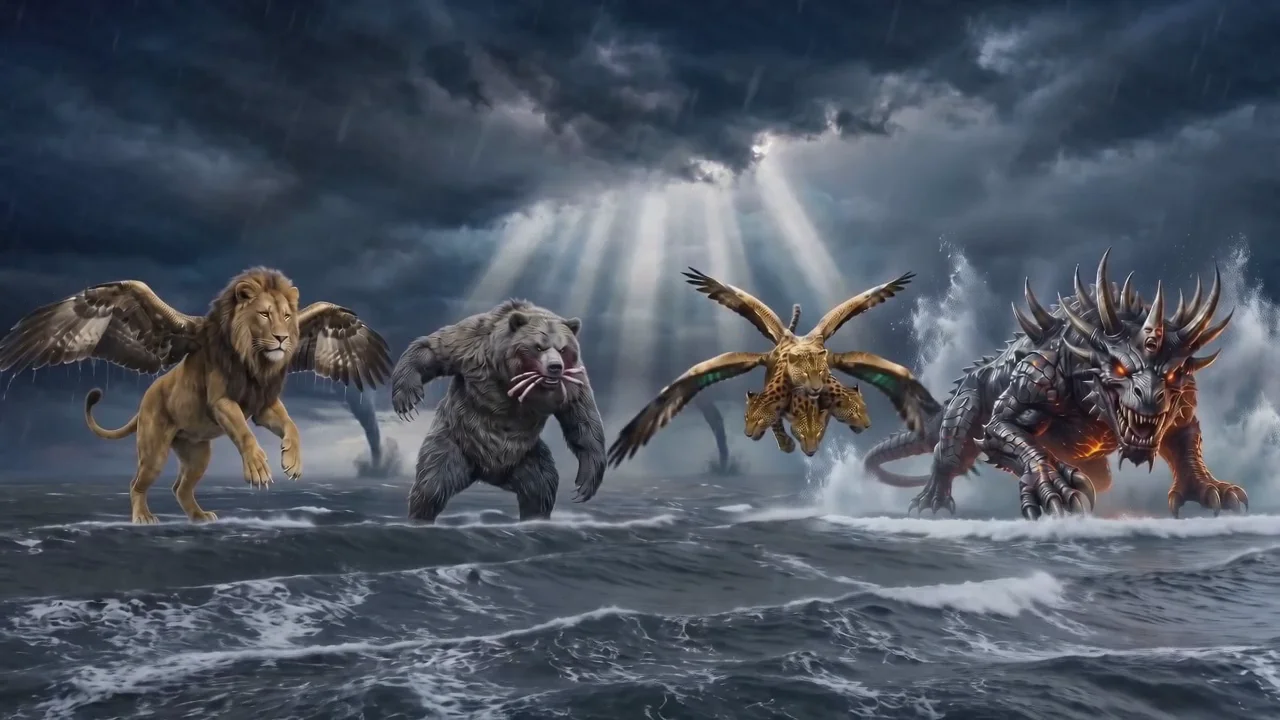 The Four Beasts of Daniel’s Vision