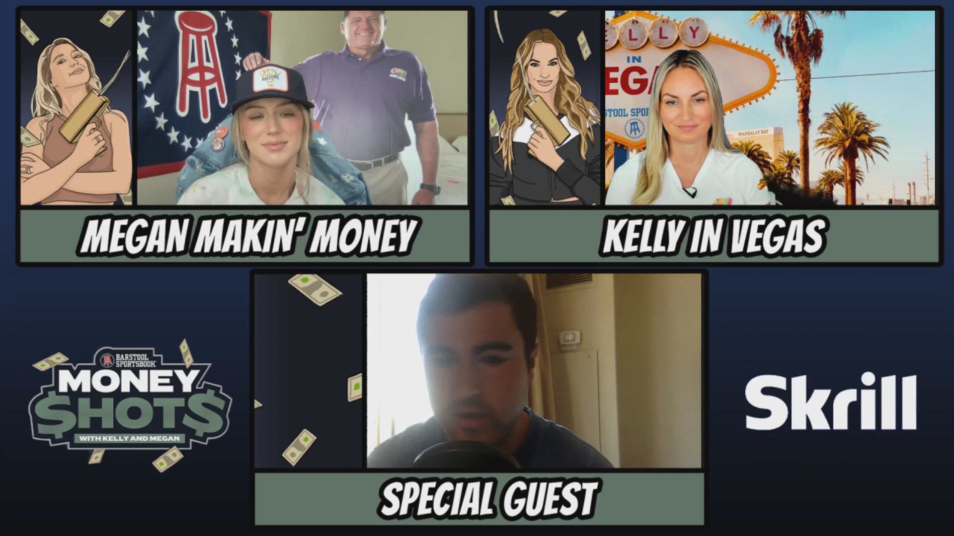 Money Shots with Megan Makin Money & Kelly In Vegas Monday, June