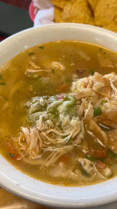 Spicy Bite - Chicken Tortilla Soup superb today !! - Mexican Near Me - Kyle, Texas