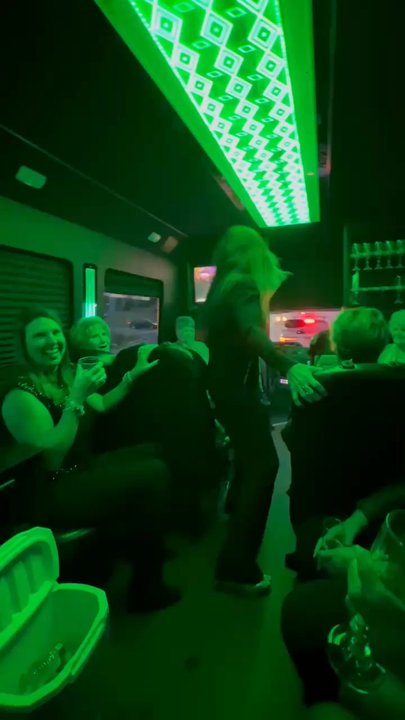 Midnight Express Limousines - Dancing away!! - Party Bus Rentals Near Me - Conway, South Carolina