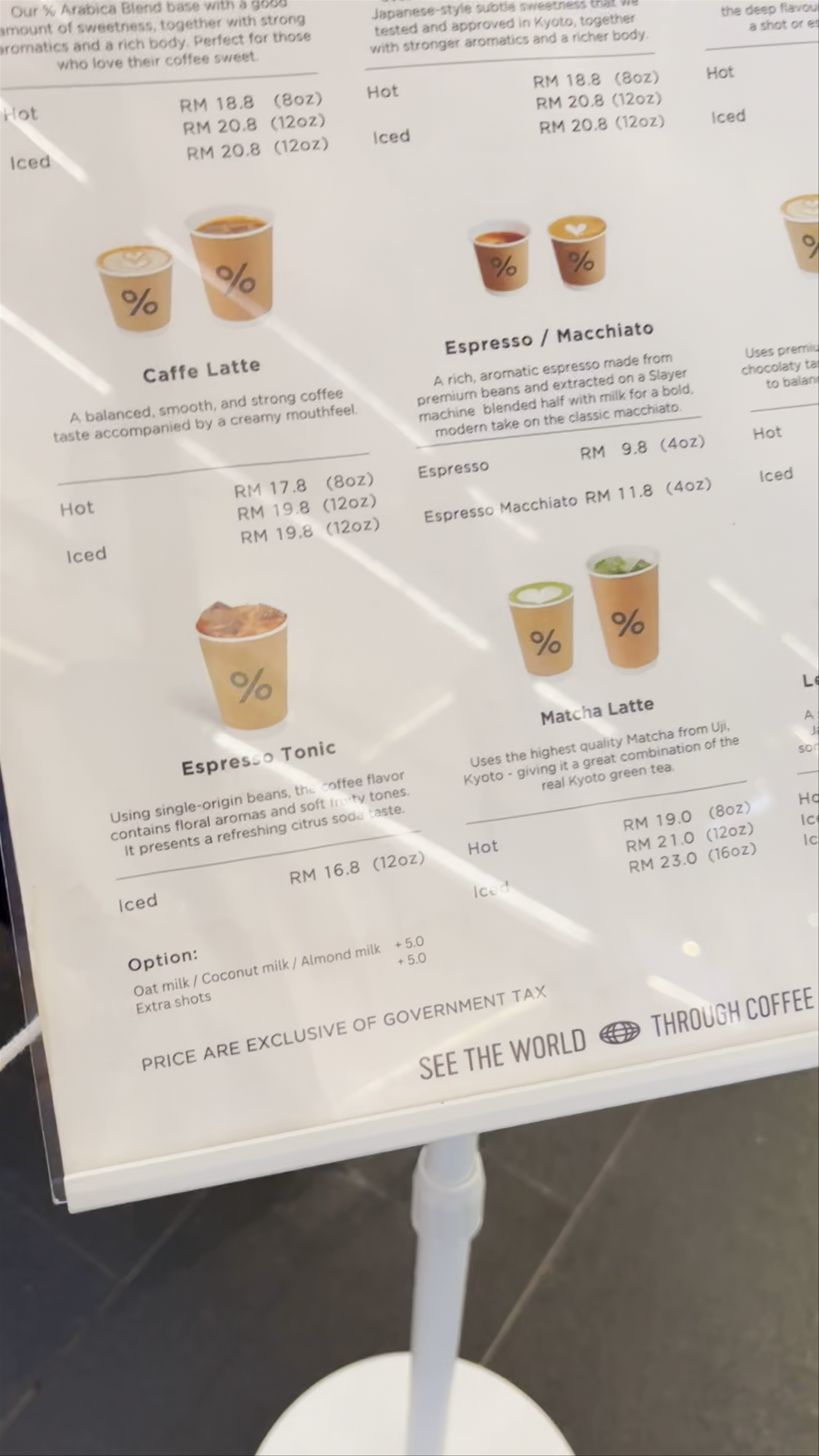 % Arabica Kuala Lumpur Pavilion DH
