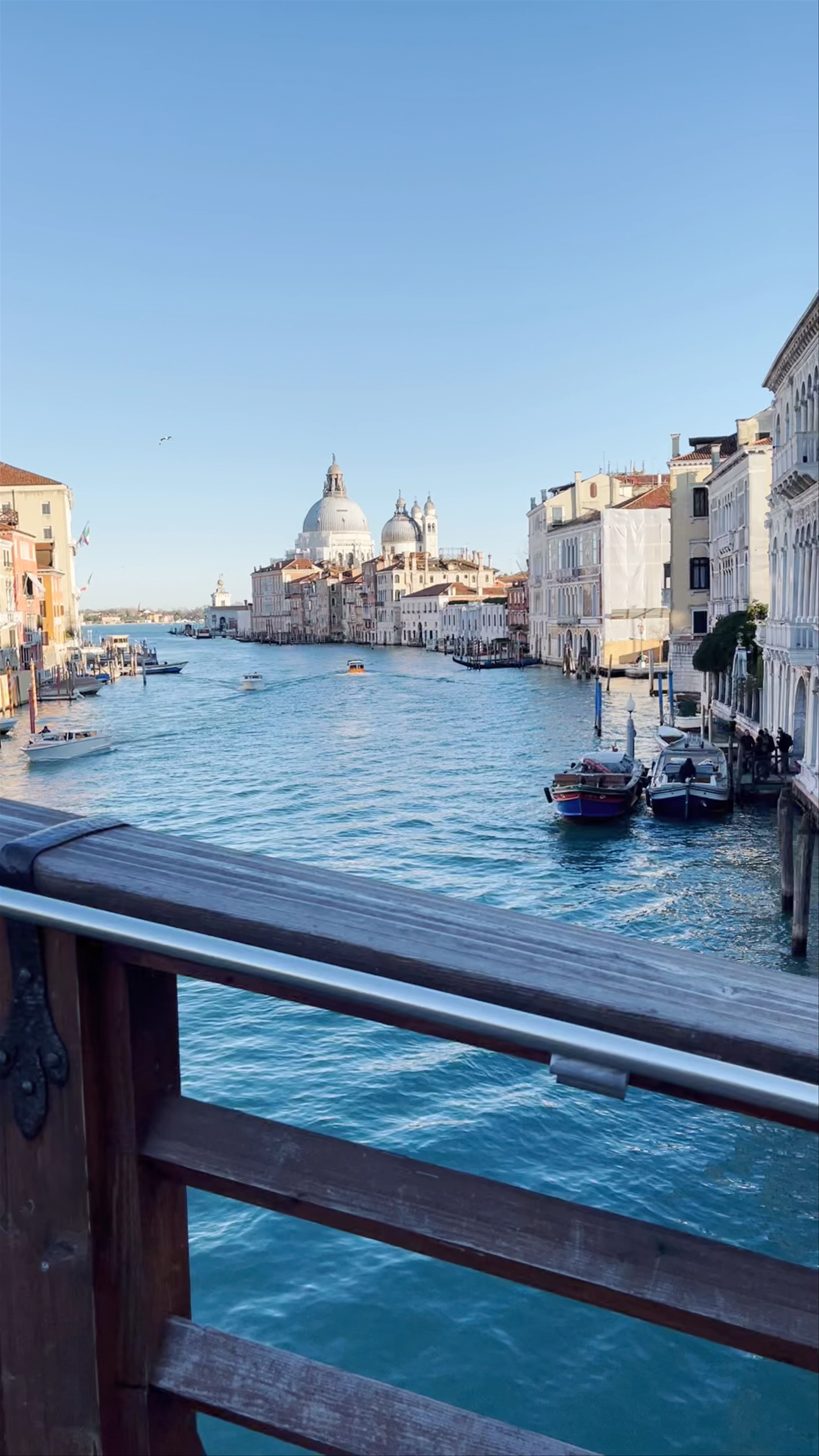 Ponte dell'Accademia, Campo San Vidal, Venice