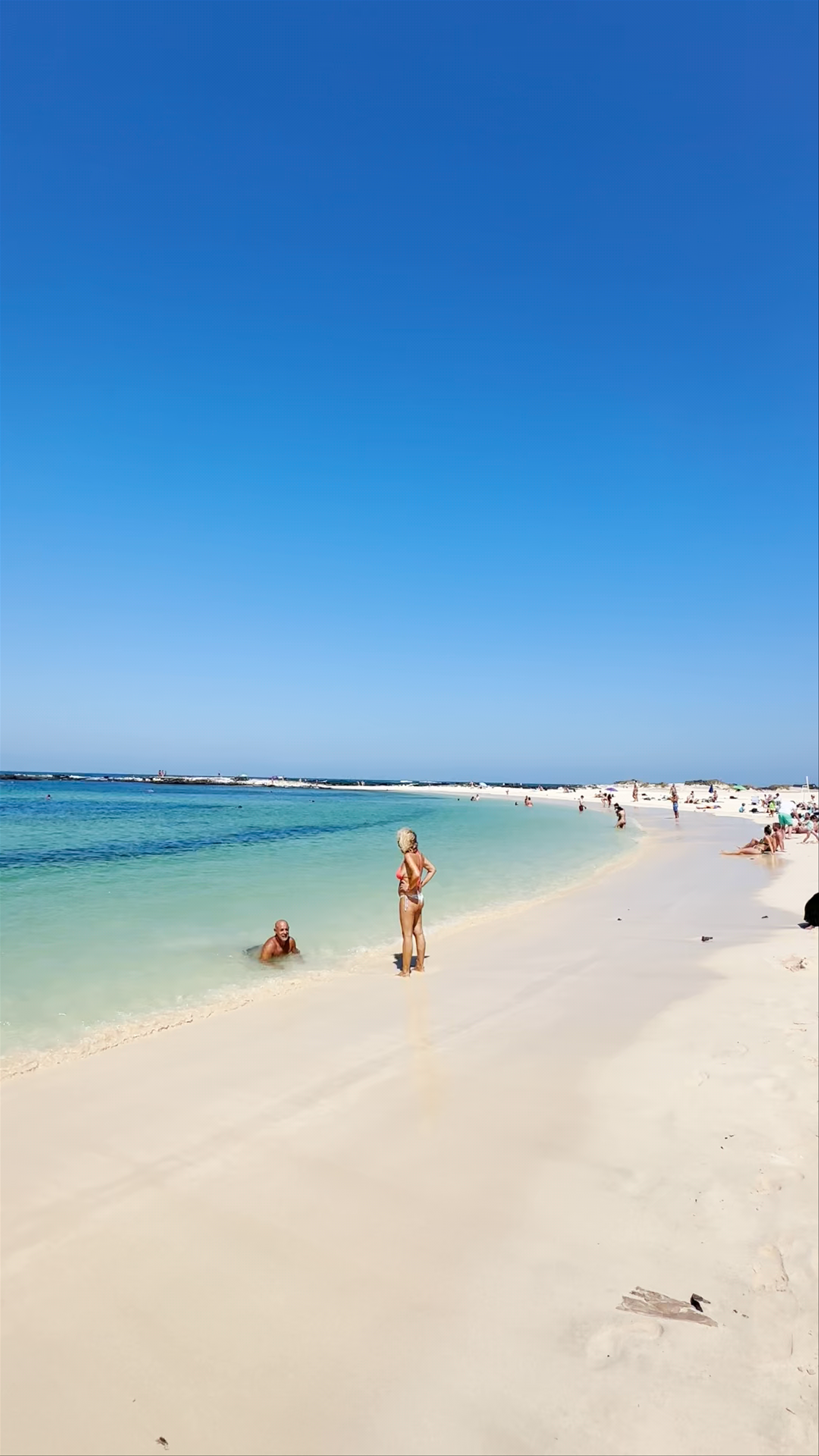Sun-Kissed Escape at La Concha Beach, Los Lagos, Spain