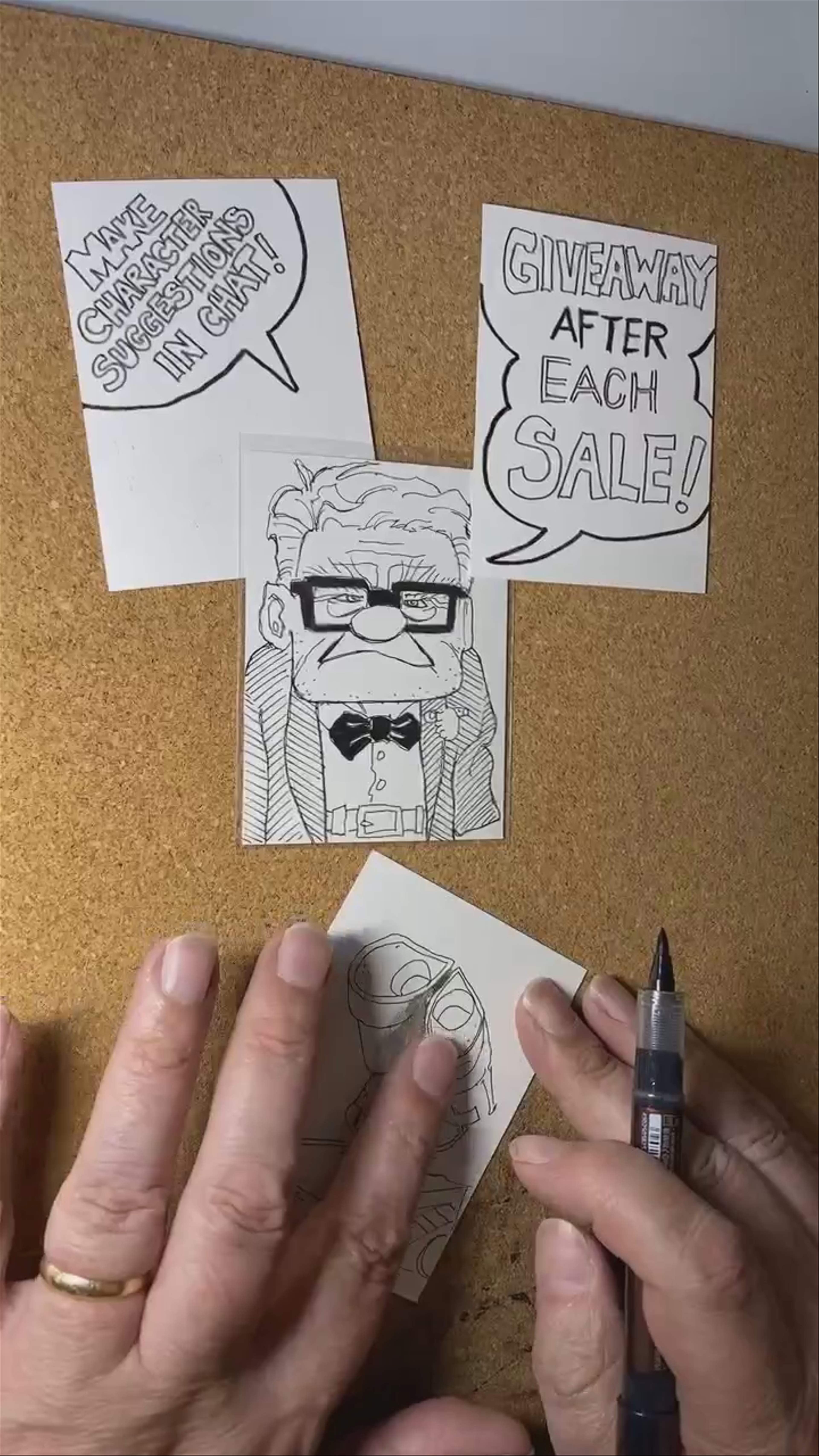 INK-tober 28th Drawing and Giveaway! WALL-E :D