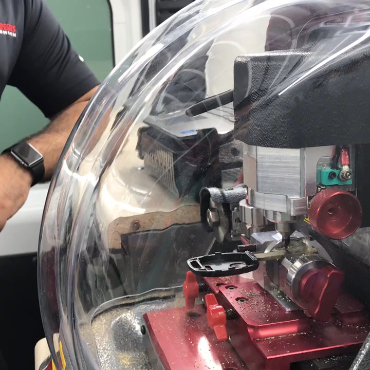 Lock Experts Locksmith - Eric cutting my key with the coolest machine ever!!! - Keys & Locksmiths Near Me - Vista, California