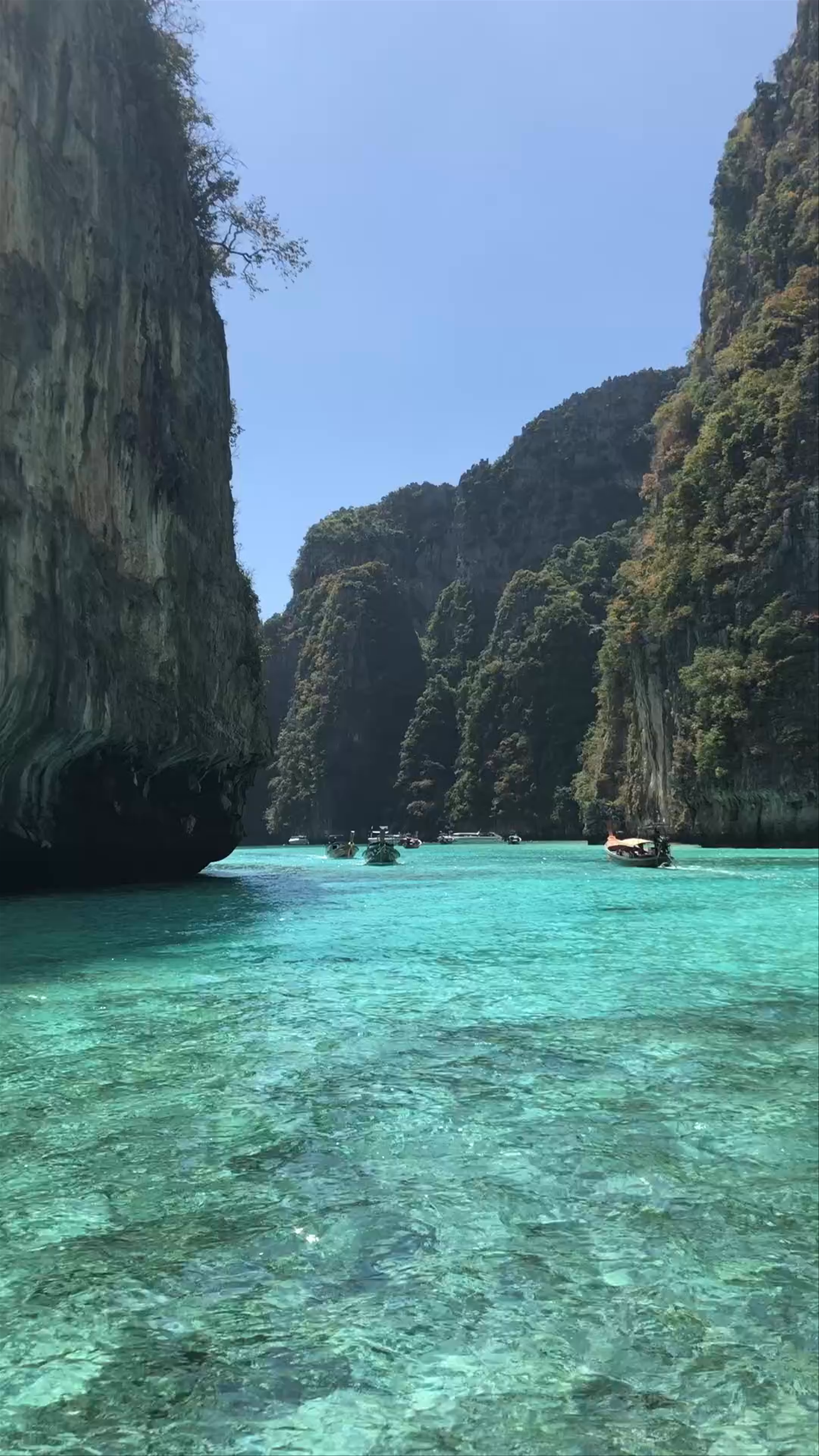 Pi Leh Bay: Crystal Waters & Towering Cliffs of Krabi, Thailand
