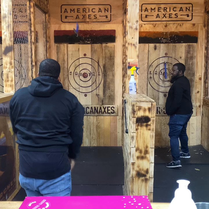 American Axes - First timers - Axe Throwing Near Me - Marietta, Georgia