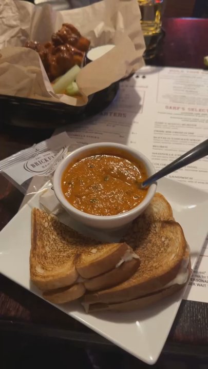 Garfinkel's - Wing flavor buffalo good and I loved there tomato soup and grilled cheese perfect for the cold weather - Sports Bars Near Me - Vail, Colorado