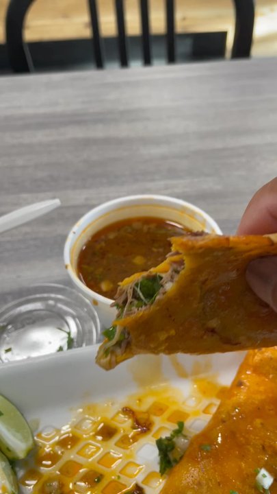 Tacos Chilangos - Queso Birria taco dipped in Birria consommé! - Mexican Near Me - Avondale, Arizona