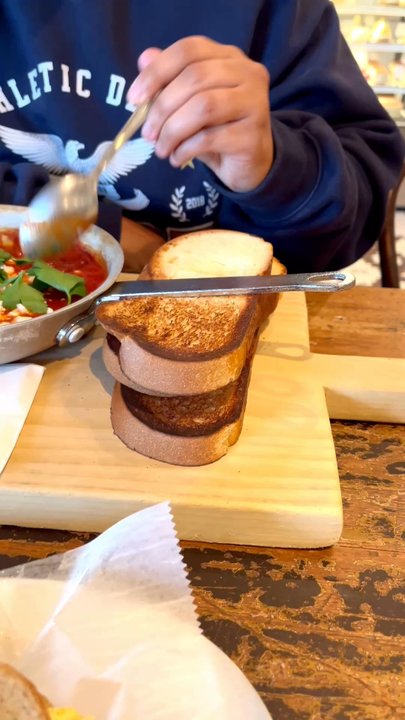Tatte Bakery & Cafe | Arlington - Kid's Shashuka Topped W/ Feta - Bakeries Near Me - Arlington, Massachusetts