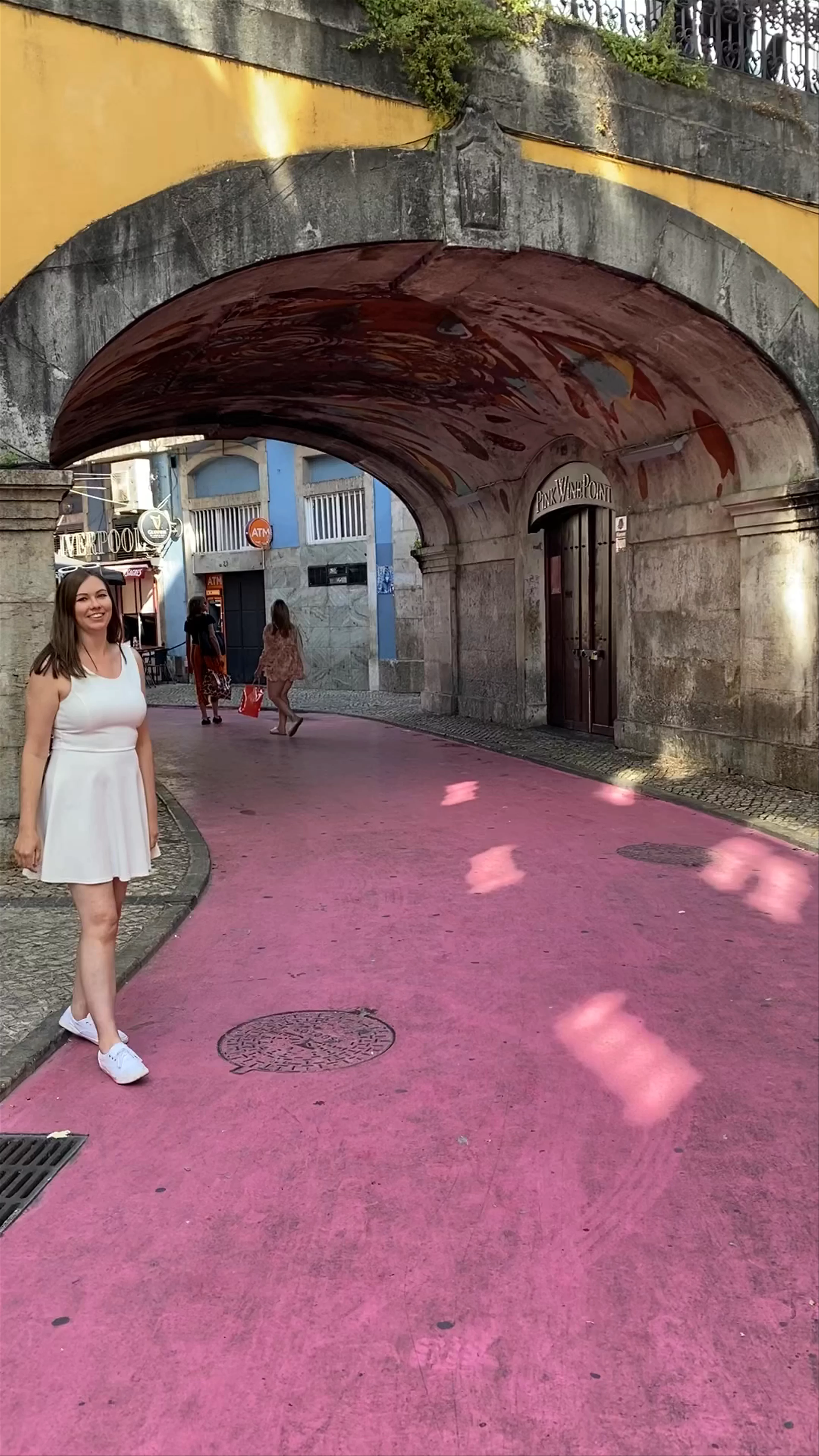 Pink Street, Rua Nova do Carvalho, Lisbon, Portugal