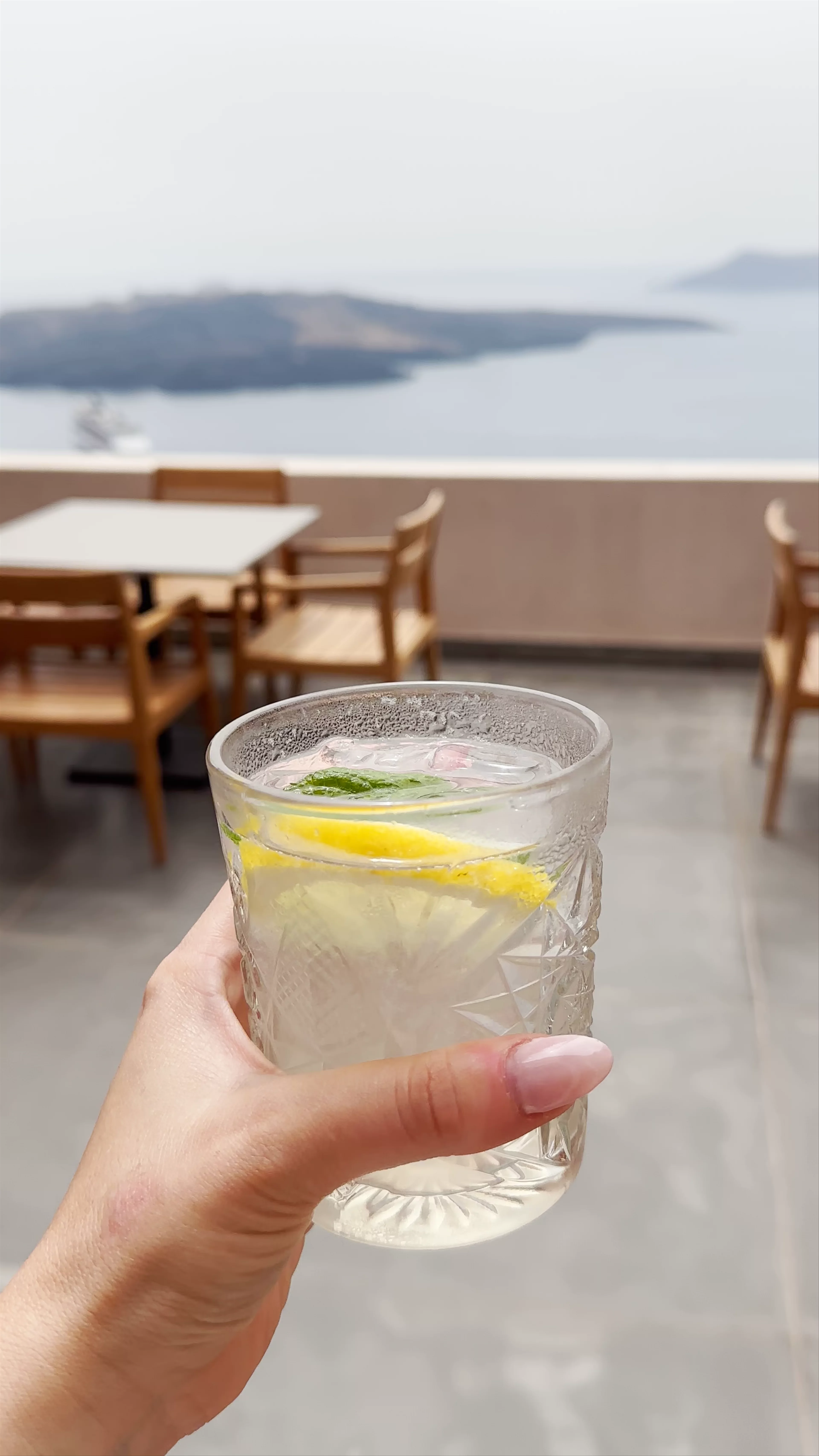 La Colline restaurant Santorini