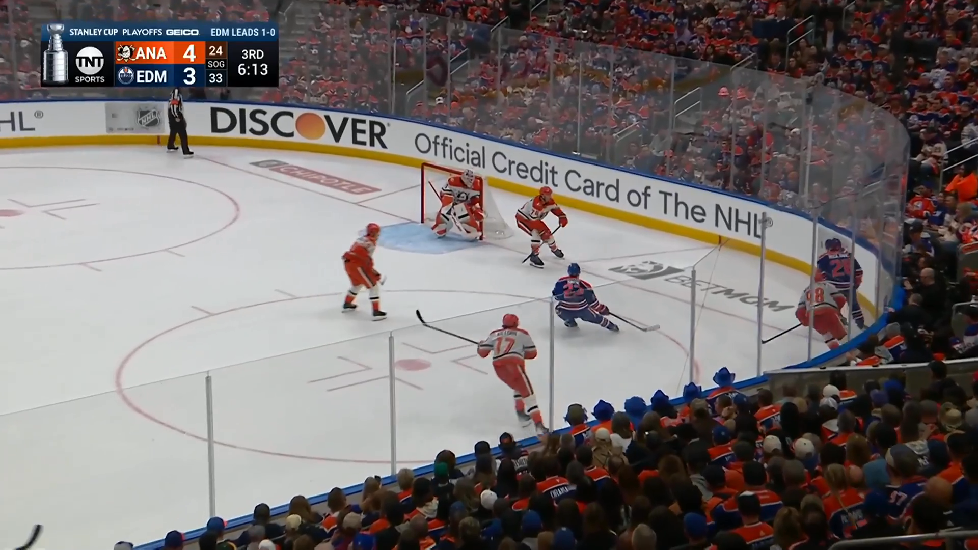 Samanski Ties it at 4 with First Career Playoff Goal · Apr. 22, 2026