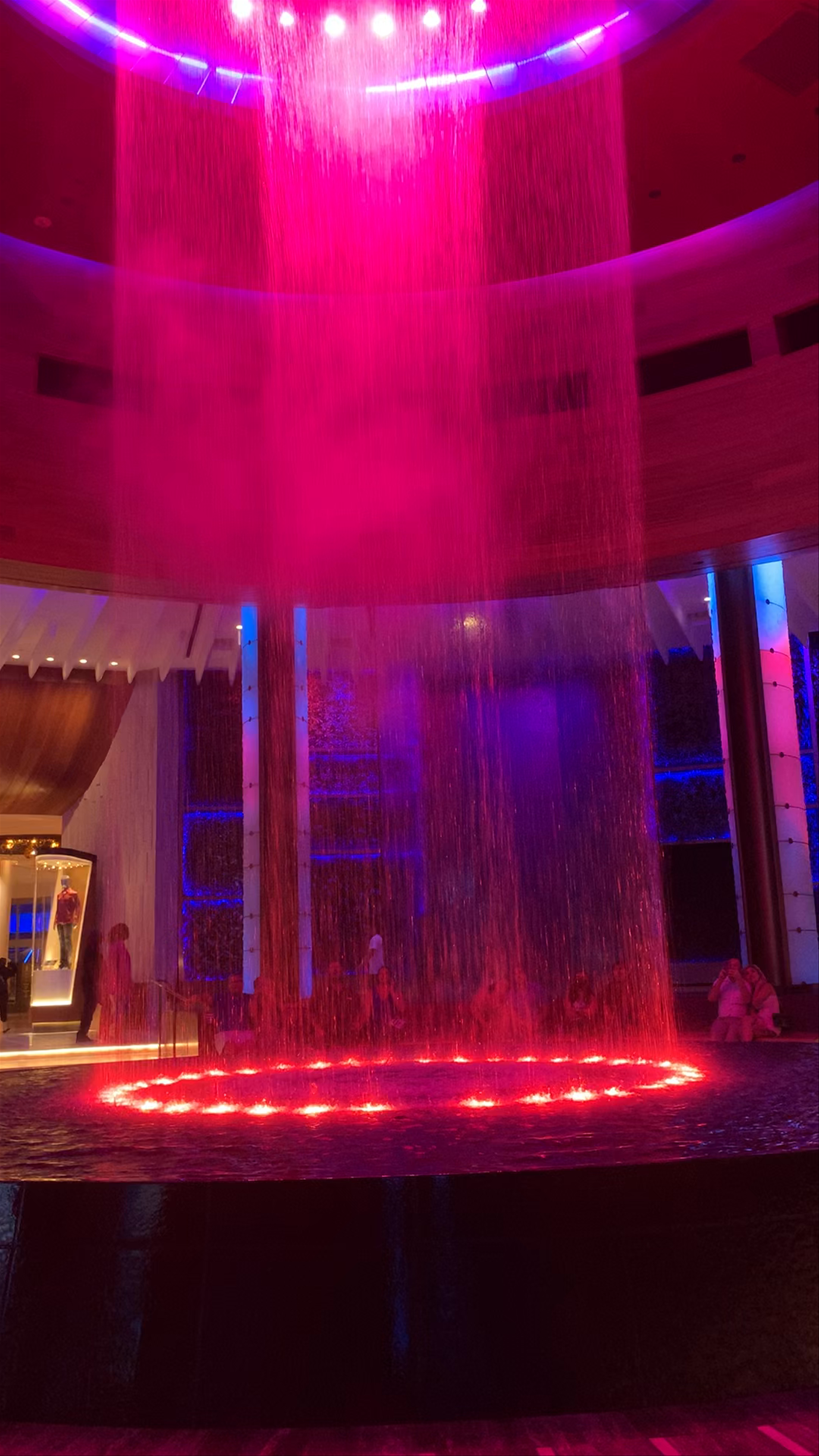Seminole Hard Rock Hotel & Casino Waterfall Light Show