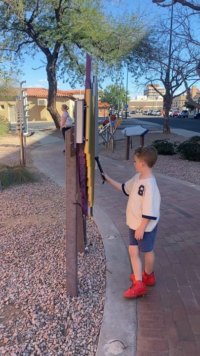IDEA Museum - Fun music instruments along the walk in - Children's Museums Near Me - Mesa, Arizona