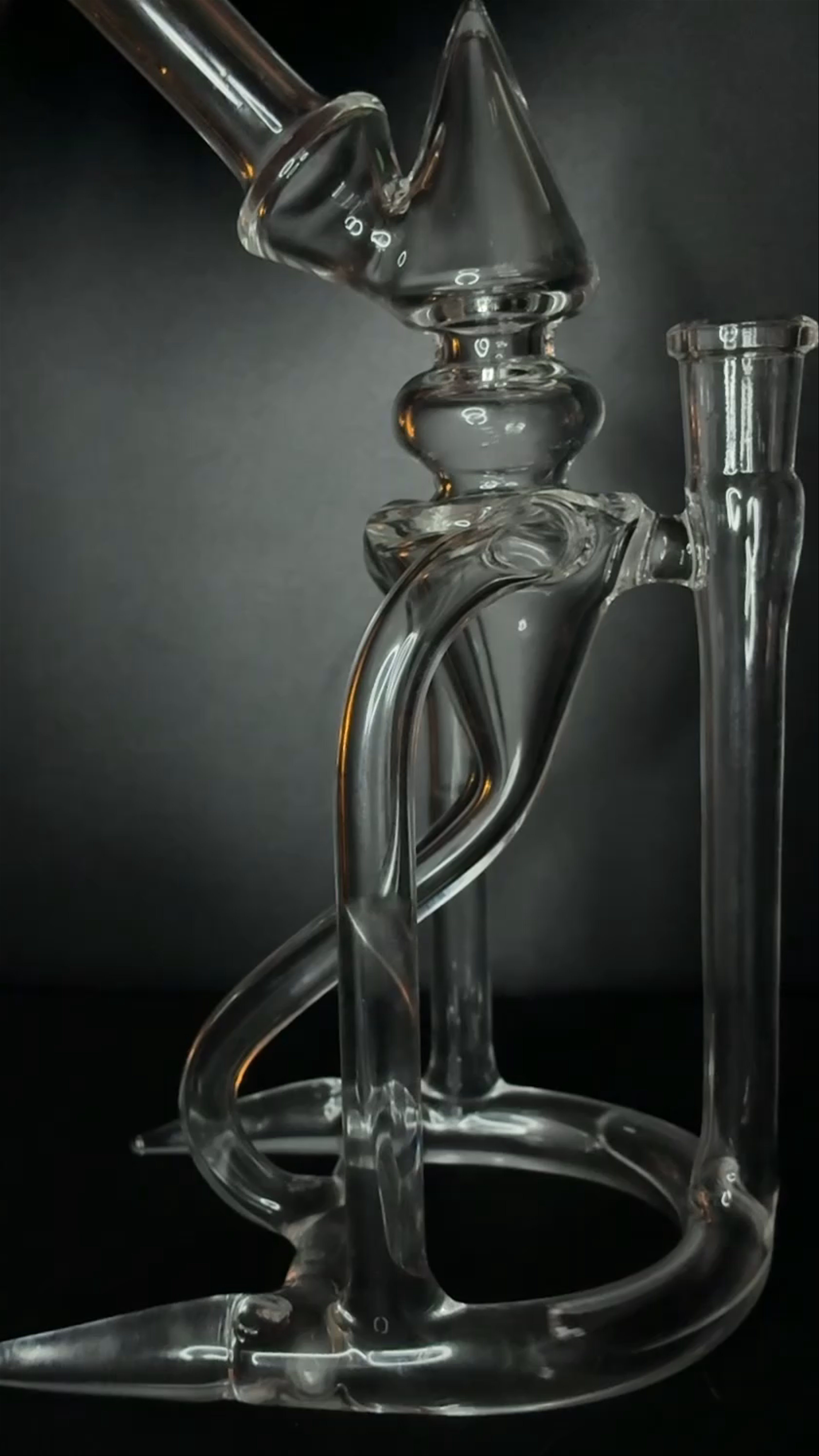 Preview pic of Clear Glass Dual uptake recycler