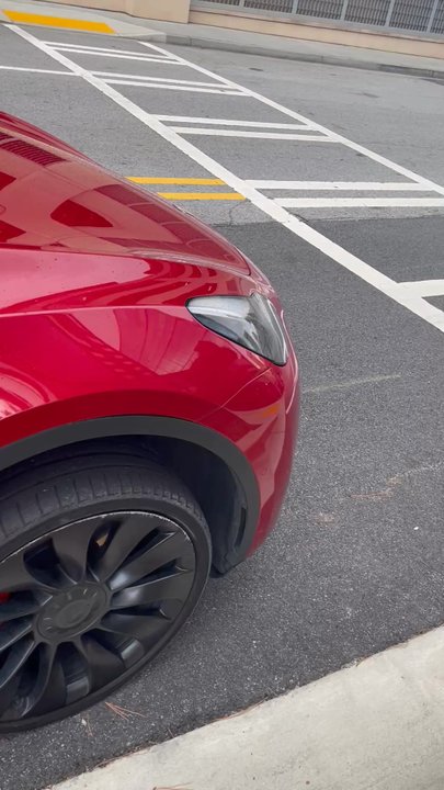 Dons 247 Roadside - This After The Used Tire  Is Mounted Back Into The Tesla - Towing Near Me - Atlanta, Georgia