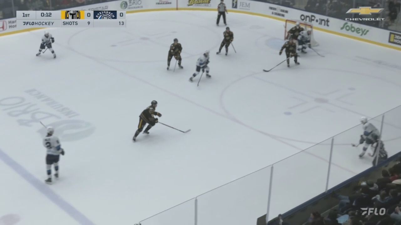 Zachary Burleigh's Stellar Saves: Neepawa Titans vs. Steinbach Highlights
