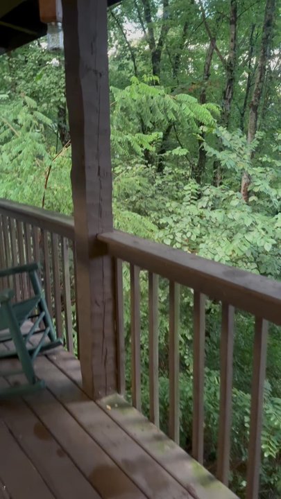 Colonial Properties - Beautiful view after the rain - Property Management Near Me - Pigeon Forge, Tennessee