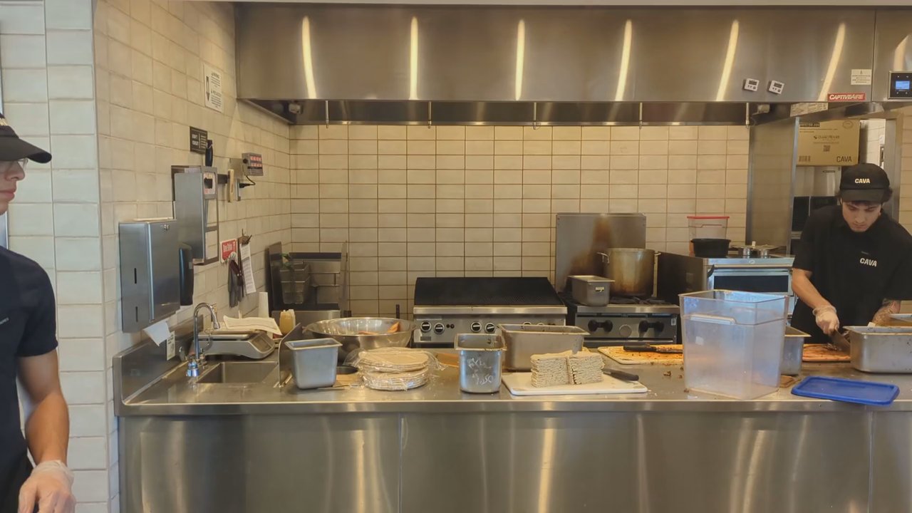 CAVA - Action from the kitchen! - Mediterranean Near Me - Chandler, Arizona