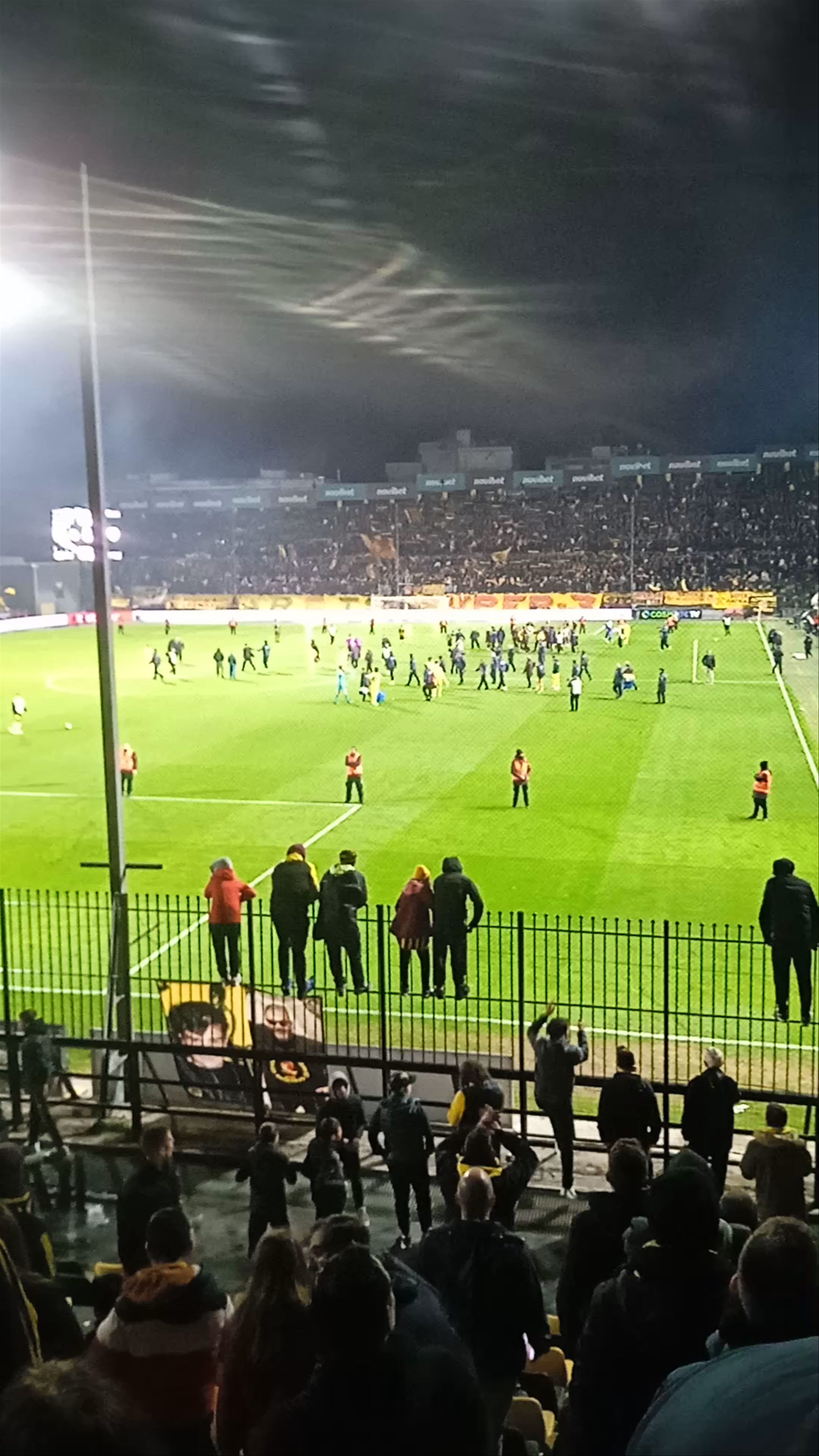 Electrifying Night at Kleanthis Vikelidis Stadium, Thessaloniki