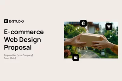 Preview of E-commerce Web Design Proposal