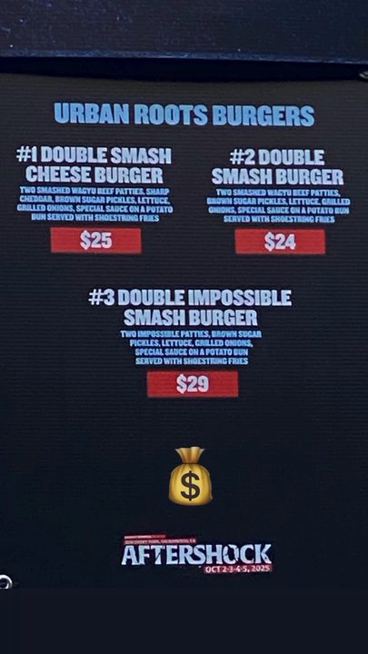 Aftershock - Aftershock 2025 - burgers - Festivals Near Me - Sacramento, California