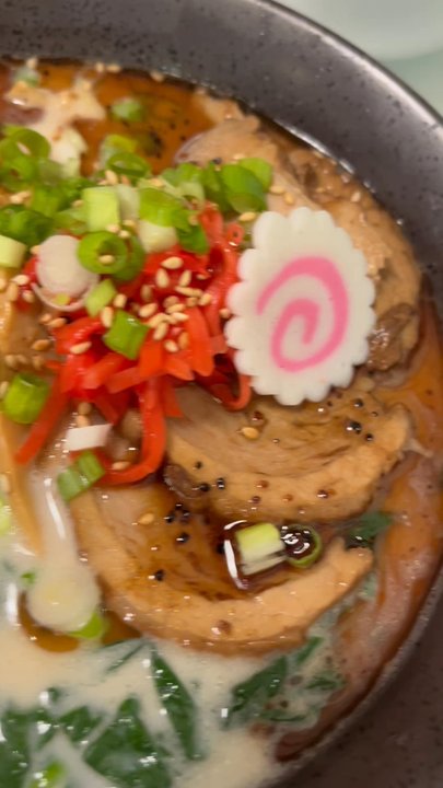 Ultra House - Love the shiitake in the spicy miso Ramen - Ramen Near Me - Langley, Washington