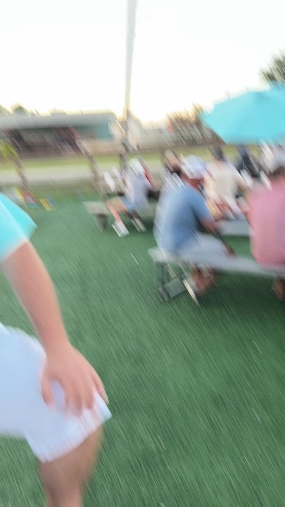 BULLFISH - Exterior seating area highly recommend - Food Trucks Near Me - Orange, Texas