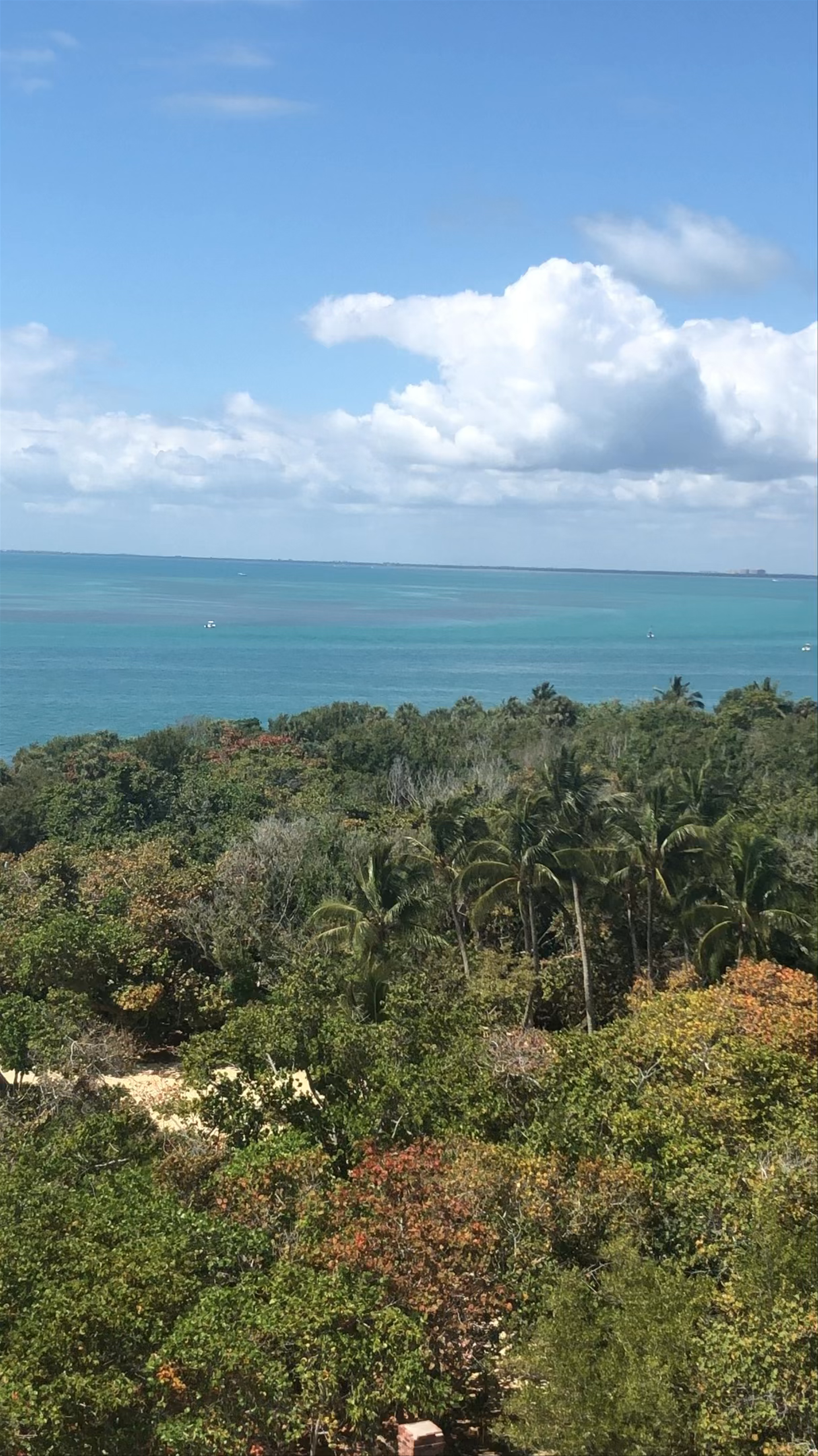Lighthouse Keepers Cottage View, Cape Florida Park, Key Biscayne