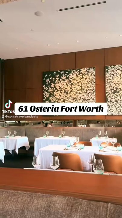 61 Osteria - Upscale Italian in Fort Worth - Wine Bars Near Me - Fort Worth, Texas