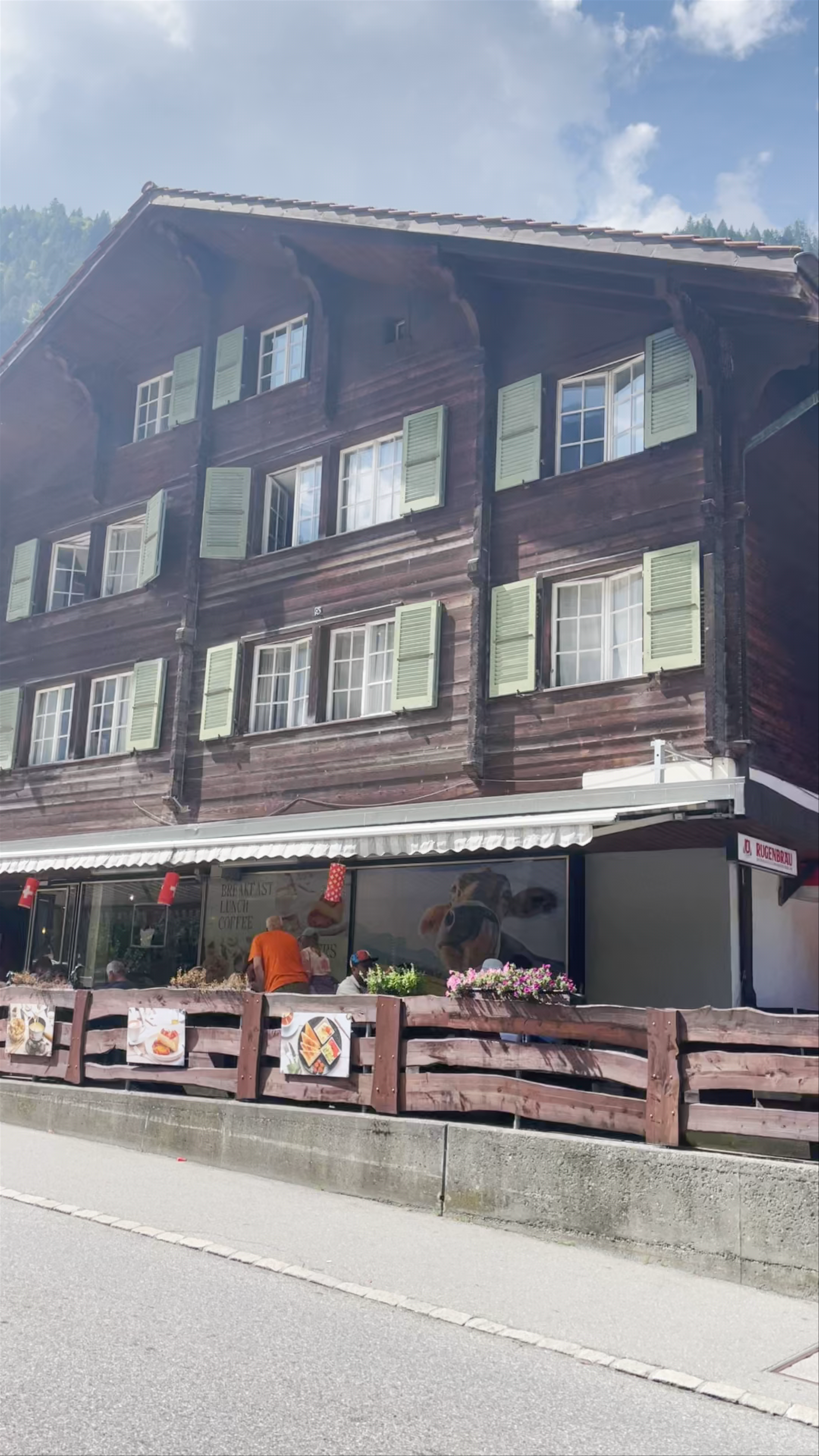 Scenic Village Charm and Waterfall Views in Lauterbrunnen Valley, Switzerland