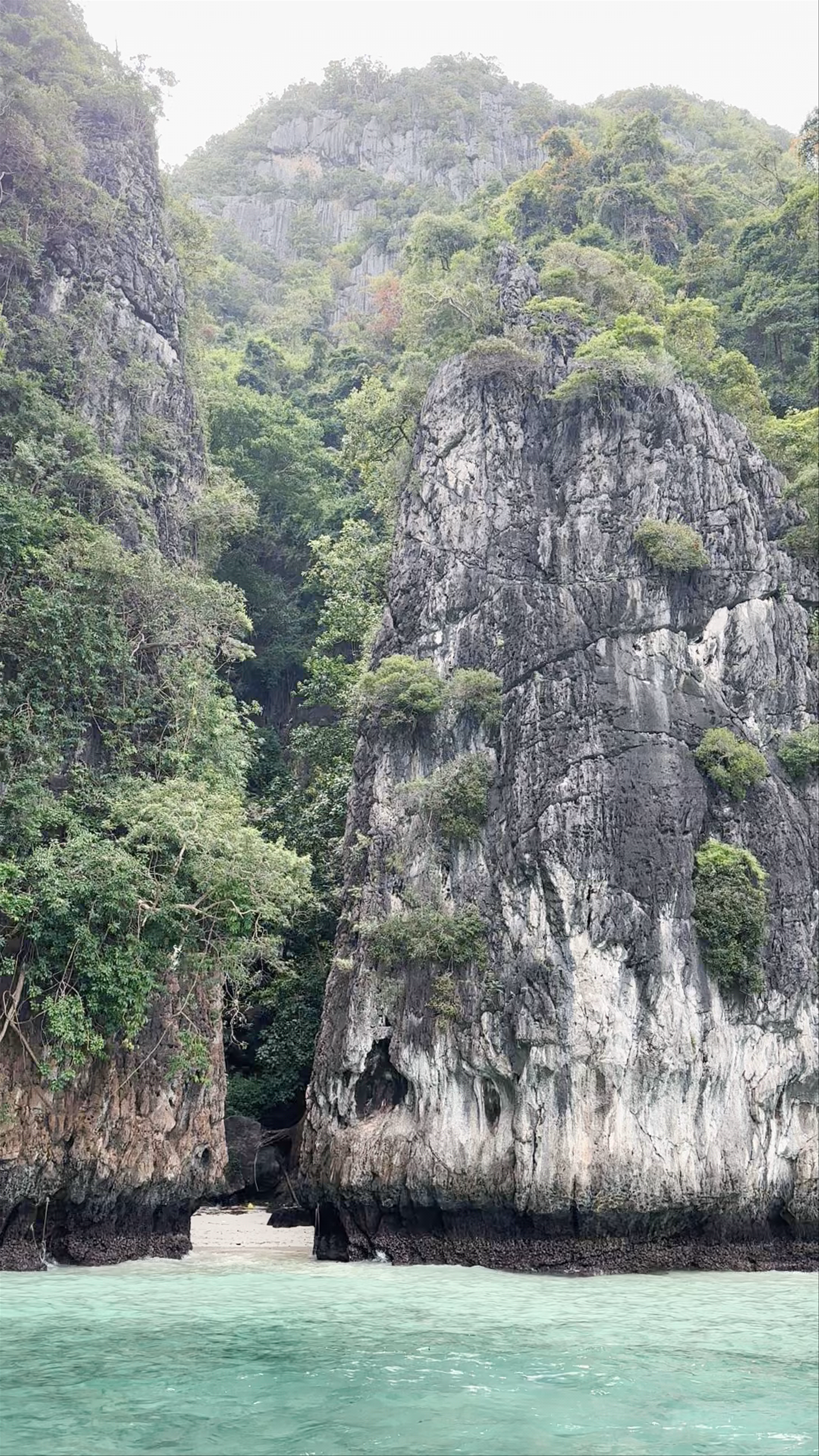 Mystical Limestone Cliffs at Bahía de los Monos, Ao Nang, Thailand