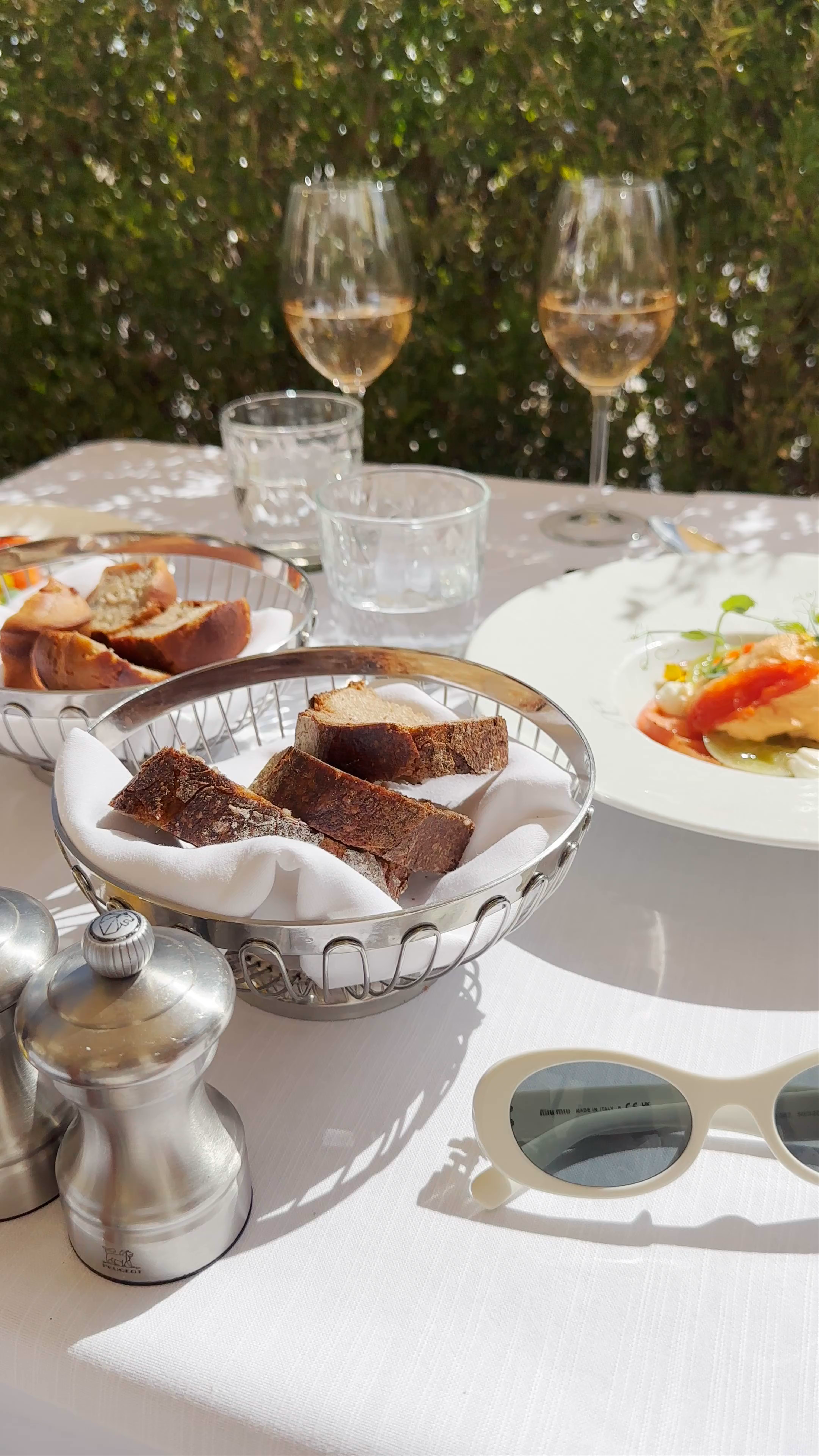 Dining at Café de l’Homme with Eiffel Tower Views