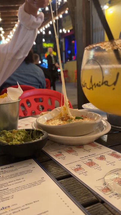 Arriba Arriba Midtown - Queso Fundido (w/o chorizo) - Tacos Near Me - New York, New York