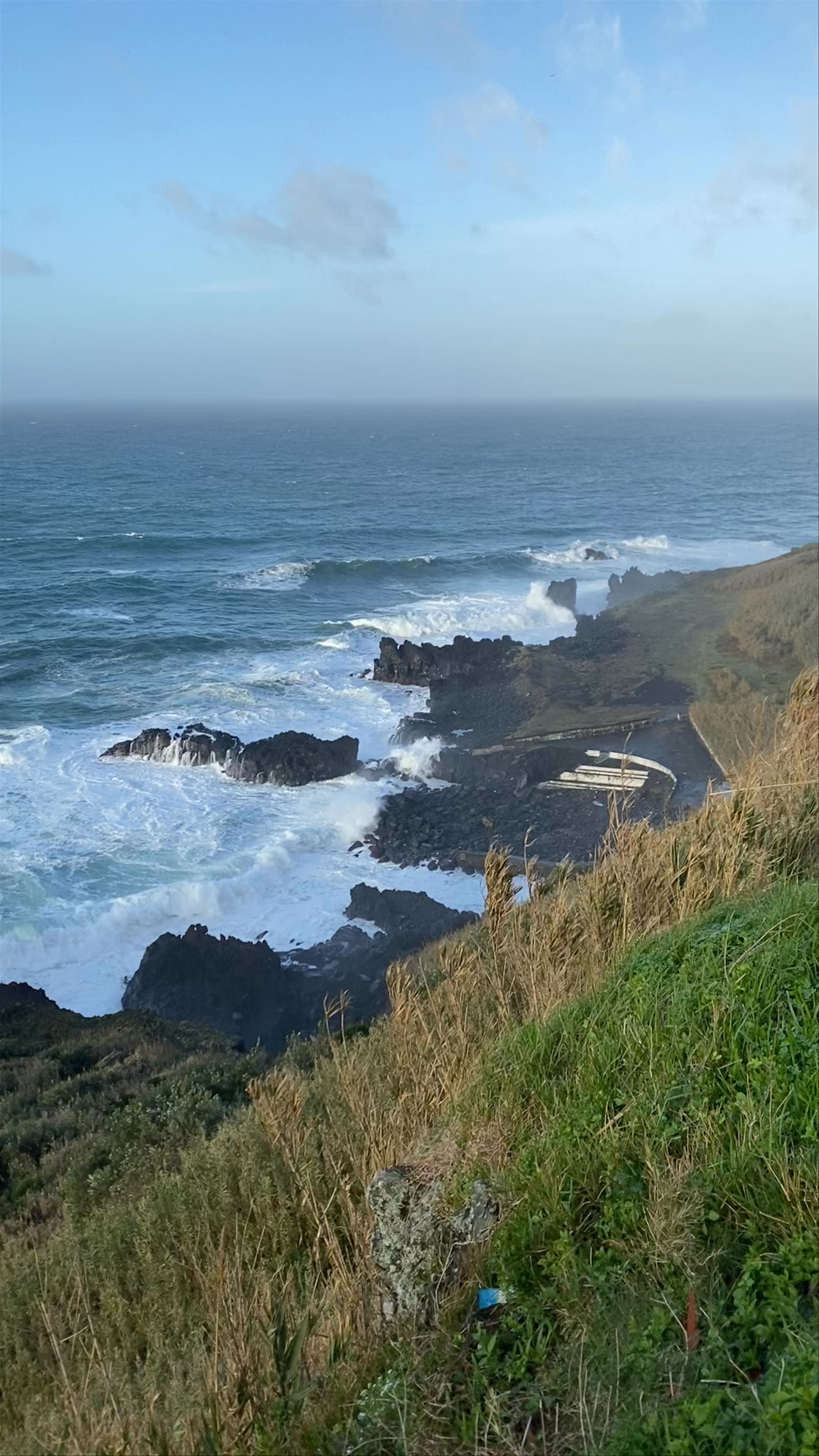 Feteiras Natural Pool: Rugged Coastal Beauty in Ançã, Portugal